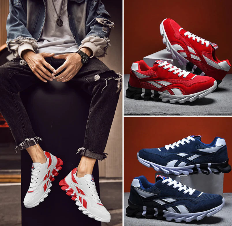 Men's Fashionable Athletic Running Shoes (Large Size)